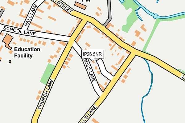 IP26 5NR map - OS OpenMap – Local (Ordnance Survey) IP26 5NR map - OS OpenMap – Local (Ordnance Survey)