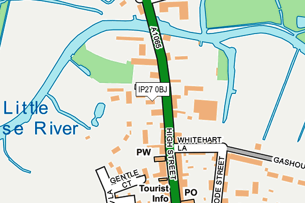IP27 0BJ map - OS OpenMap – Local (Ordnance Survey) IP27 0BJ map - OS OpenMap – Local (Ordnance Survey)
