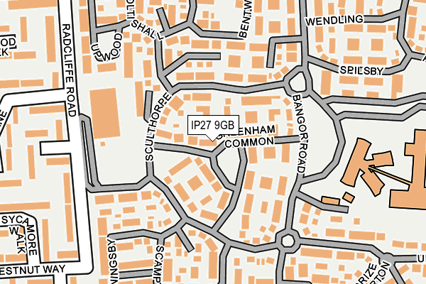 IP27 9GB map - OS OpenMap – Local (Ordnance Survey) IP27 9GB map - OS OpenMap – Local (Ordnance Survey)