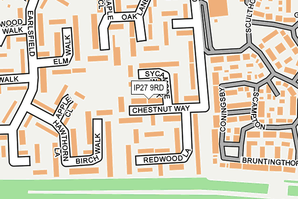 IP27 9RD map - OS OpenMap – Local (Ordnance Survey) IP27 9RD map - OS OpenMap – Local (Ordnance Survey)