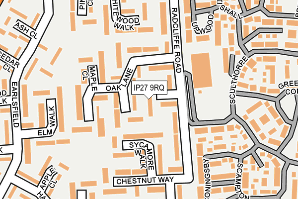 IP27 9RQ map - OS OpenMap – Local (Ordnance Survey) IP27 9RQ map - OS OpenMap – Local (Ordnance Survey)