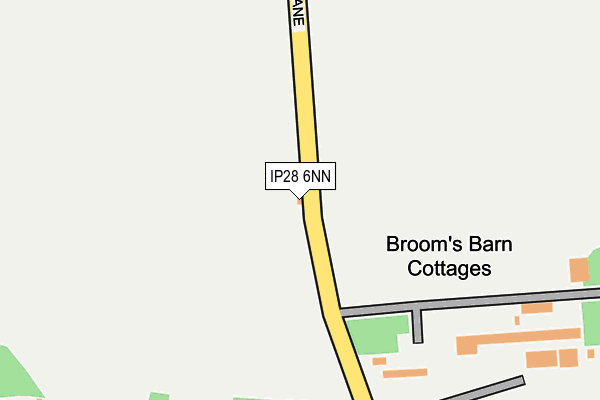 IP28 6NN map - OS OpenMap – Local (Ordnance Survey) IP28 6NN map - OS OpenMap – Local (Ordnance Survey)