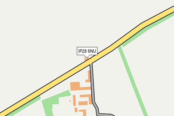 IP28 6NU map - OS OpenMap – Local (Ordnance Survey) IP28 6NU map - OS OpenMap – Local (Ordnance Survey)