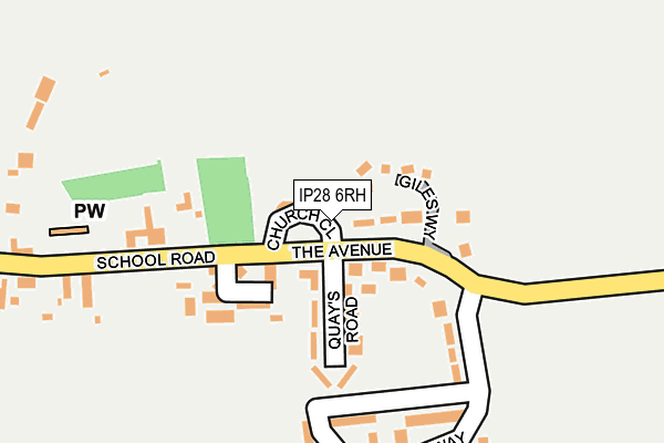 IP28 6RH map - OS OpenMap – Local (Ordnance Survey) IP28 6RH map - OS OpenMap – Local (Ordnance Survey)