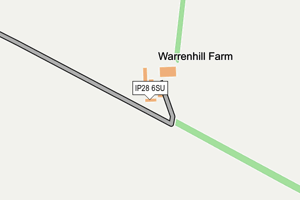 IP28 6SU map - OS OpenMap – Local (Ordnance Survey) IP28 6SU map - OS OpenMap – Local (Ordnance Survey)