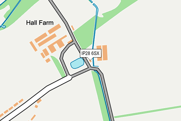 IP28 6SX map - OS OpenMap – Local (Ordnance Survey) IP28 6SX map - OS OpenMap – Local (Ordnance Survey)