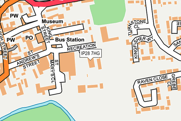IP28 7HG map - OS OpenMap – Local (Ordnance Survey) IP28 7HG map - OS OpenMap – Local (Ordnance Survey)
