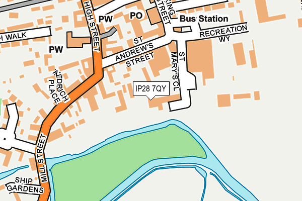 IP28 7QY map - OS OpenMap – Local (Ordnance Survey) IP28 7QY map - OS OpenMap – Local (Ordnance Survey)