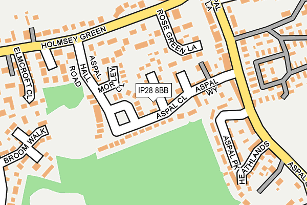 IP28 8BB map - OS OpenMap – Local (Ordnance Survey) IP28 8BB map - OS OpenMap – Local (Ordnance Survey)