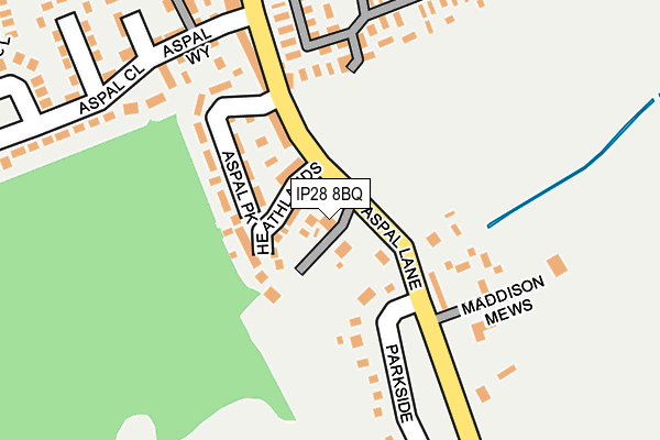 IP28 8BQ map - OS OpenMap – Local (Ordnance Survey) IP28 8BQ map - OS OpenMap – Local (Ordnance Survey)