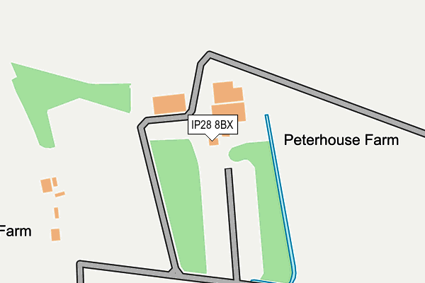 IP28 8BX map - OS OpenMap – Local (Ordnance Survey) IP28 8BX map - OS OpenMap – Local (Ordnance Survey)
