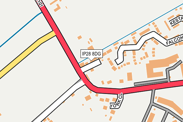 IP28 8DG map - OS OpenMap – Local (Ordnance Survey) IP28 8DG map - OS OpenMap – Local (Ordnance Survey)