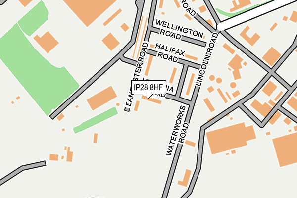 IP28 8HF map - OS OpenMap – Local (Ordnance Survey) IP28 8HF map - OS OpenMap – Local (Ordnance Survey)