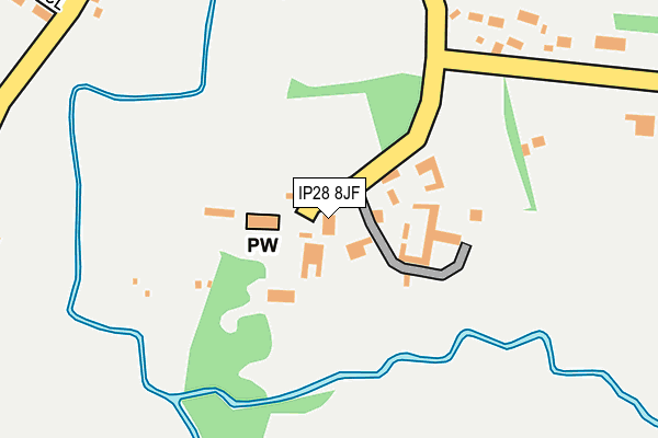 IP28 8JF map - OS OpenMap – Local (Ordnance Survey) IP28 8JF map - OS OpenMap – Local (Ordnance Survey)
