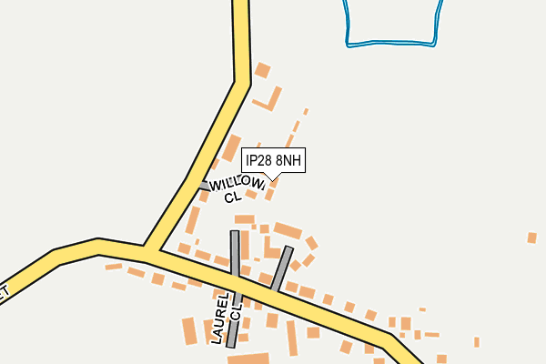 IP28 8NH map - OS OpenMap – Local (Ordnance Survey) IP28 8NH map - OS OpenMap – Local (Ordnance Survey)