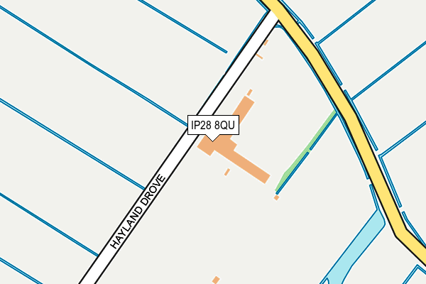 IP28 8QU map - OS OpenMap – Local (Ordnance Survey) IP28 8QU map - OS OpenMap – Local (Ordnance Survey)
