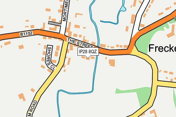 IP28 8QZ map - OS OpenMap – Local (Ordnance Survey) IP28 8QZ map - OS OpenMap – Local (Ordnance Survey)