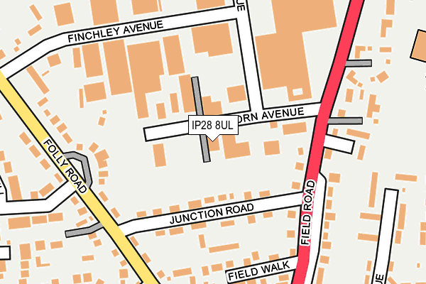 IP28 8UL map - OS OpenMap – Local (Ordnance Survey) IP28 8UL map - OS OpenMap – Local (Ordnance Survey)