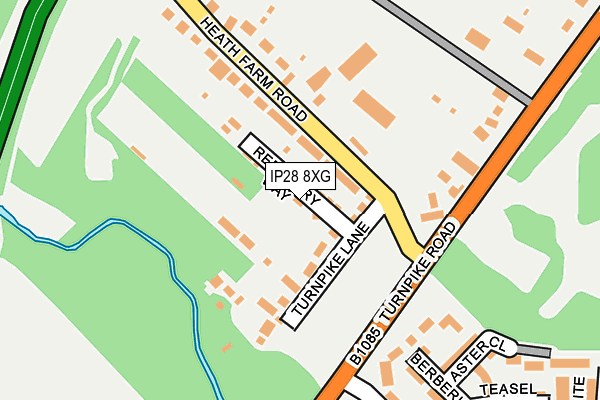 IP28 8XG map - OS OpenMap – Local (Ordnance Survey) IP28 8XG map - OS OpenMap – Local (Ordnance Survey)