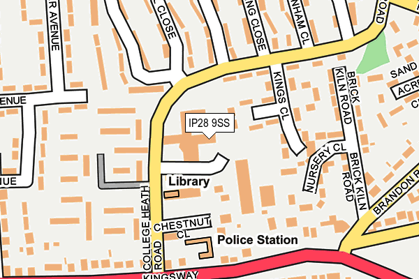 IP28 9SS map - OS OpenMap – Local (Ordnance Survey) IP28 9SS map - OS OpenMap – Local (Ordnance Survey)