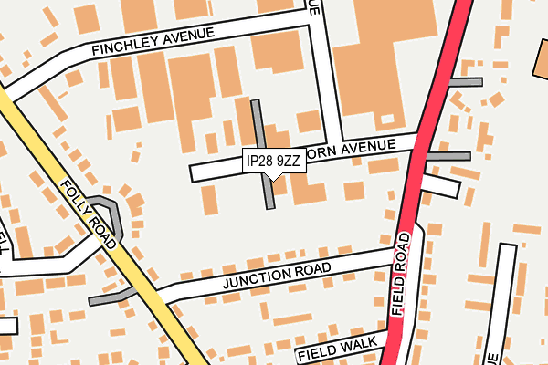 IP28 9ZZ map - OS OpenMap – Local (Ordnance Survey) IP28 9ZZ map - OS OpenMap – Local (Ordnance Survey)