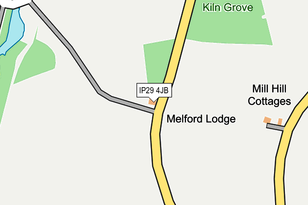 IP29 4JB map - OS OpenMap – Local (Ordnance Survey) IP29 4JB map - OS OpenMap – Local (Ordnance Survey)