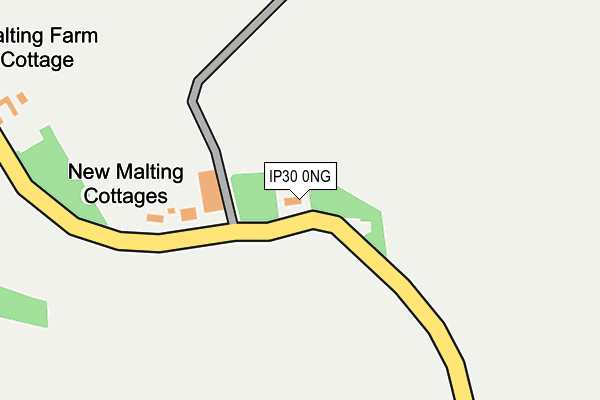 IP30 0NG map - OS OpenMap – Local (Ordnance Survey) IP30 0NG map - OS OpenMap – Local (Ordnance Survey)