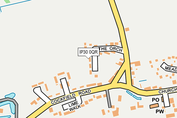 IP30 0QR map - OS OpenMap – Local (Ordnance Survey) IP30 0QR map - OS OpenMap – Local (Ordnance Survey)