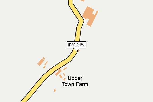 IP30 9HW map - OS OpenMap – Local (Ordnance Survey) IP30 9HW map - OS OpenMap – Local (Ordnance Survey)
