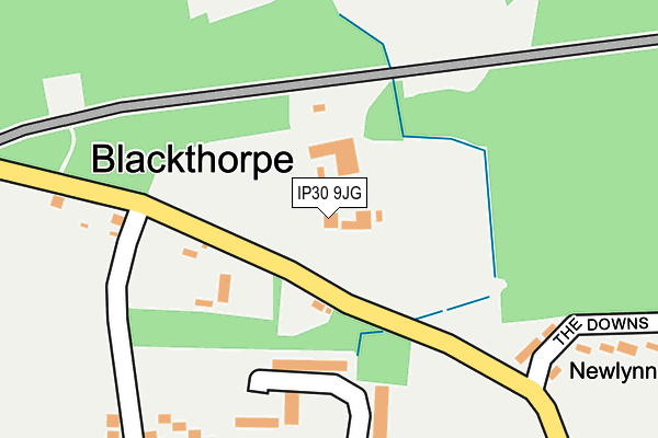 IP30 9JG map - OS OpenMap – Local (Ordnance Survey) IP30 9JG map - OS OpenMap – Local (Ordnance Survey)