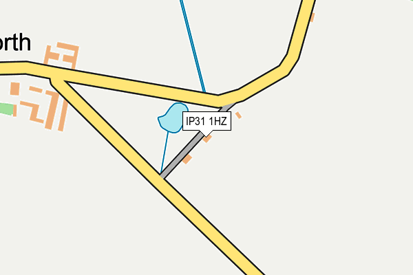 IP31 1HZ map - OS OpenMap – Local (Ordnance Survey) IP31 1HZ map - OS OpenMap – Local (Ordnance Survey)