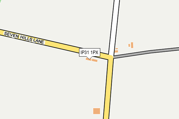 IP31 1PX map - OS OpenMap – Local (Ordnance Survey) IP31 1PX map - OS OpenMap – Local (Ordnance Survey)