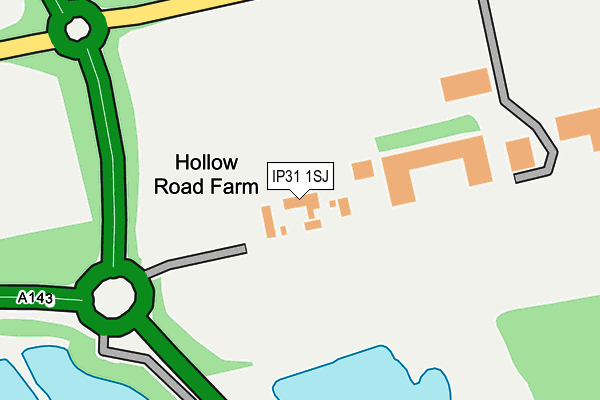 IP31 1SJ map - OS OpenMap – Local (Ordnance Survey) IP31 1SJ map - OS OpenMap – Local (Ordnance Survey)
