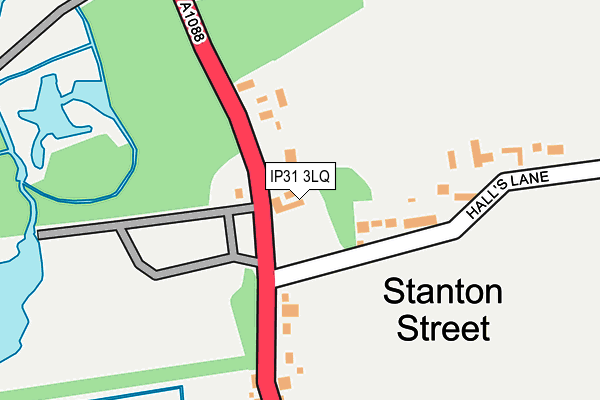 IP31 3LQ map - OS OpenMap – Local (Ordnance Survey) IP31 3LQ map - OS OpenMap – Local (Ordnance Survey)