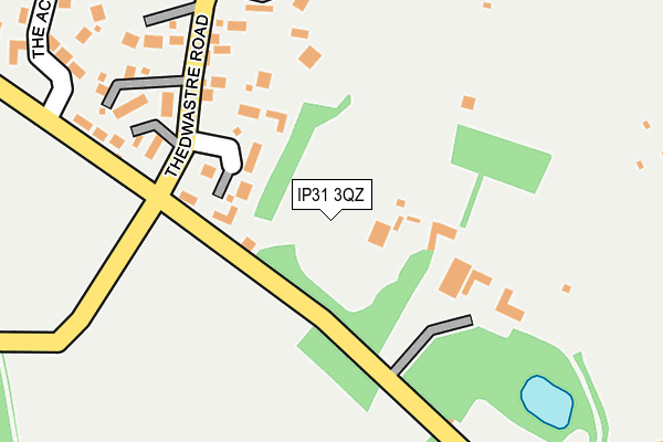 IP31 3QZ map - OS OpenMap – Local (Ordnance Survey) IP31 3QZ map - OS OpenMap – Local (Ordnance Survey)