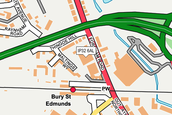 IP32 6AL map - OS OpenMap – Local (Ordnance Survey) IP32 6AL map - OS OpenMap – Local (Ordnance Survey)