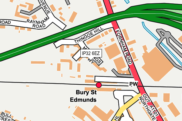 IP32 6EZ map - OS OpenMap – Local (Ordnance Survey) IP32 6EZ map - OS OpenMap – Local (Ordnance Survey)