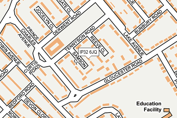 IP32 6JQ map - OS OpenMap – Local (Ordnance Survey) IP32 6JQ map - OS OpenMap – Local (Ordnance Survey)