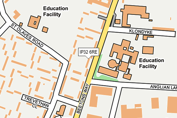 IP32 6RE map - OS OpenMap – Local (Ordnance Survey) IP32 6RE map - OS OpenMap – Local (Ordnance Survey)