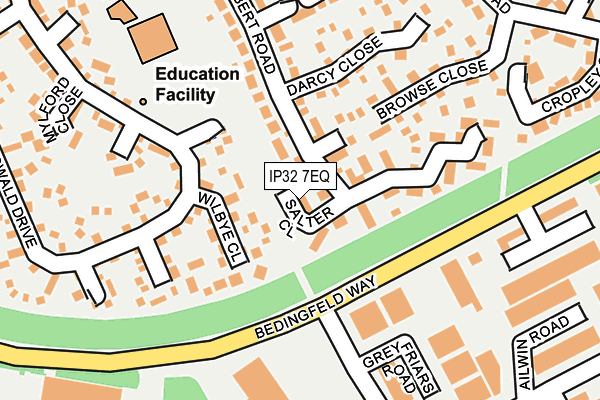 IP32 7EQ map - OS OpenMap – Local (Ordnance Survey) IP32 7EQ map - OS OpenMap – Local (Ordnance Survey)