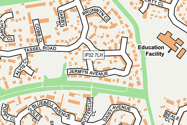 IP32 7LH map - OS OpenMap – Local (Ordnance Survey) IP32 7LH map - OS OpenMap – Local (Ordnance Survey)