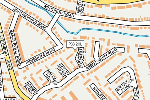 IP33 2HL map - OS OpenMap – Local (Ordnance Survey) IP33 2HL map - OS OpenMap – Local (Ordnance Survey)