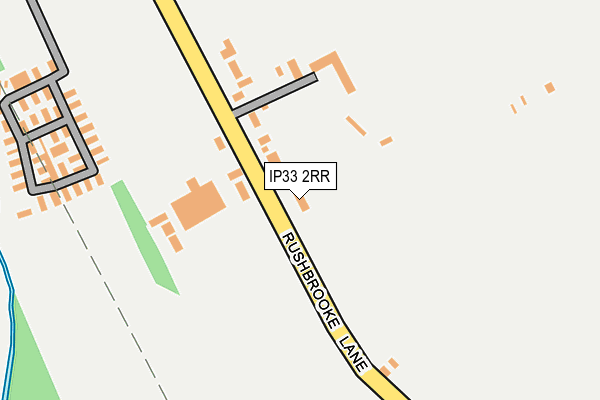 IP33 2RR map - OS OpenMap – Local (Ordnance Survey) IP33 2RR map - OS OpenMap – Local (Ordnance Survey)