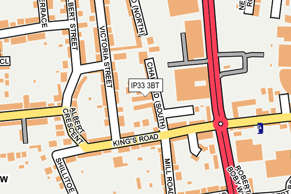 IP33 3BT map - OS OpenMap – Local (Ordnance Survey) IP33 3BT map - OS OpenMap – Local (Ordnance Survey)