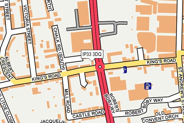 IP33 3DQ map - OS OpenMap – Local (Ordnance Survey) IP33 3DQ map - OS OpenMap – Local (Ordnance Survey)