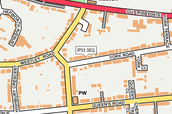 IP33 3EQ map - OS OpenMap – Local (Ordnance Survey) IP33 3EQ map - OS OpenMap – Local (Ordnance Survey)