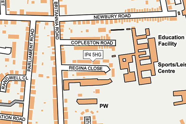 IP4 5HG map - OS OpenMap – Local (Ordnance Survey) IP4 5HG map - OS OpenMap – Local (Ordnance Survey)