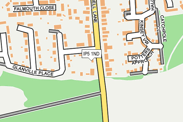 IP5 1ND map - OS OpenMap – Local (Ordnance Survey) IP5 1ND map - OS OpenMap – Local (Ordnance Survey)