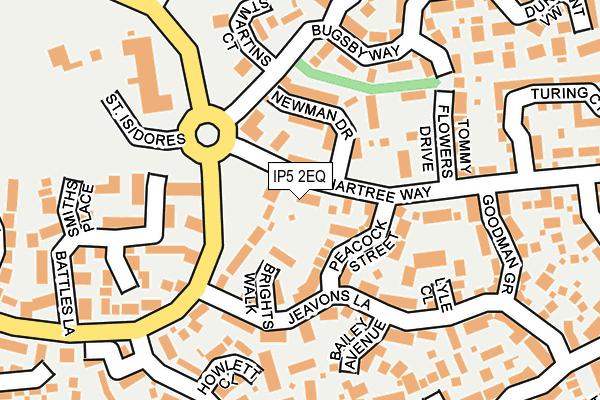 IP5 2EQ map - OS OpenMap – Local (Ordnance Survey) IP5 2EQ map - OS OpenMap – Local (Ordnance Survey)