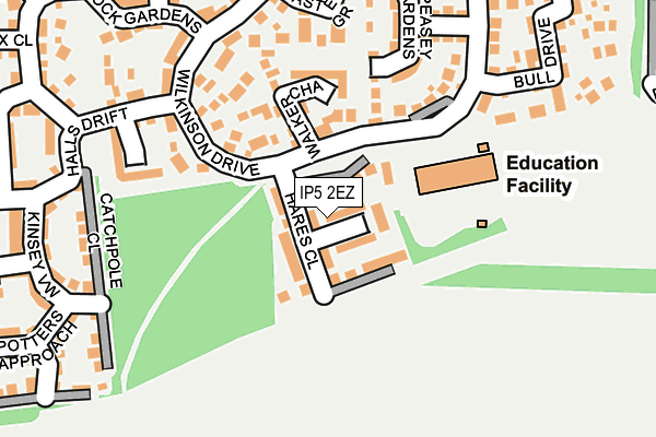 IP5 2EZ map - OS OpenMap – Local (Ordnance Survey) IP5 2EZ map - OS OpenMap – Local (Ordnance Survey)